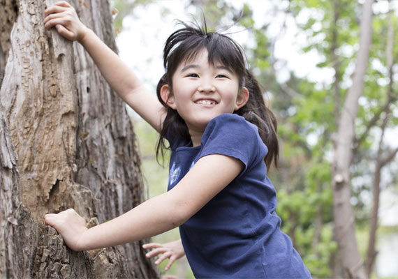 お父様の母校である北大構内にて。